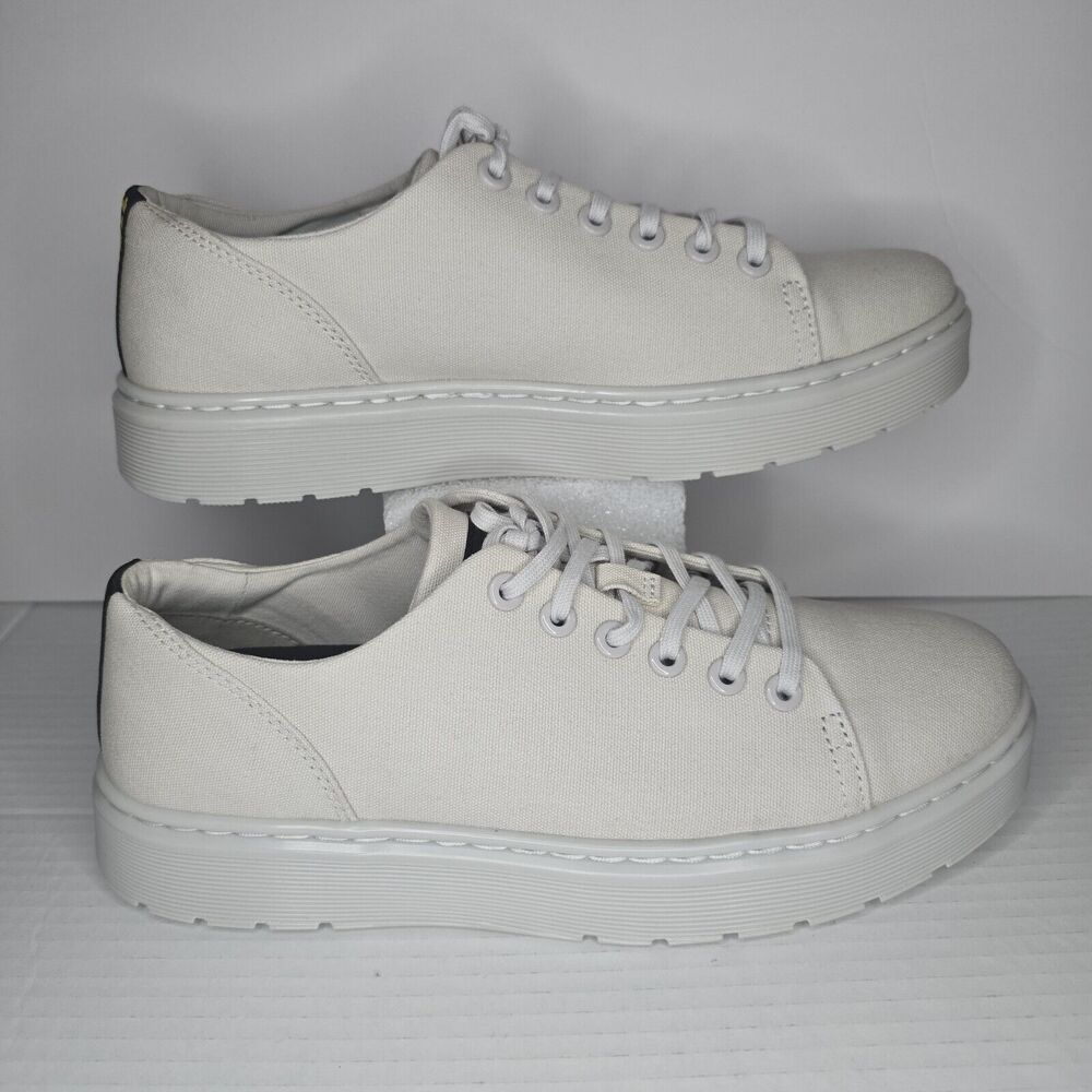 Dr. Martens Dante Low Top Sneaker Shoe White US Mens 9 Womens 10